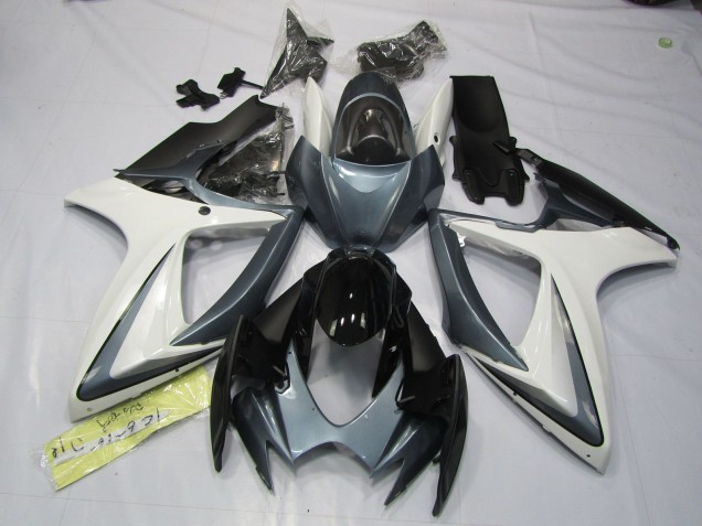 Grey and White 06-07 GSXR 600-750 Fairings Grey and White 06-07 GSXR 600-750 Fairings