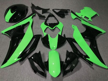 High Viz Green 08-16 R6 Fairings