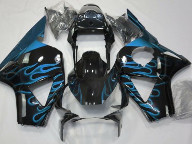 Light Blue Flame 02-03 CBR954RR Fairings