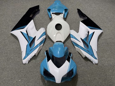 Light Blue White and Gloss Black 04-05 CBR1000RR Fairings
