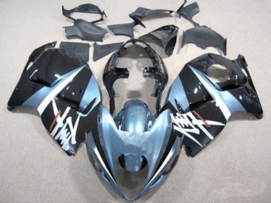Light Blue and Black 97-07 GSXR 1300 Hayabusa Fairings