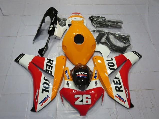 Light Orange Repsol 08-11 CBR1000RR Fairings Light Orange Repsol 08-11 CBR1000RR Fairings