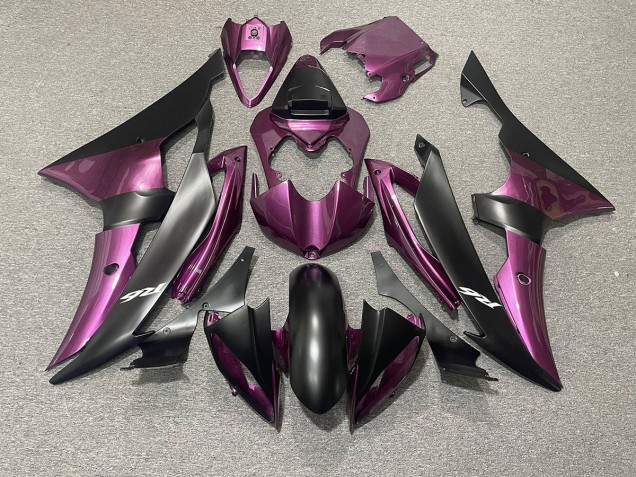 Light Purple and Matte Black 08-16 R6 Fairings Light Purple and Matte Black 08-16 R6 Fairings
