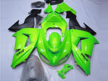 Lime Green 06-07 ZX10R Fairings