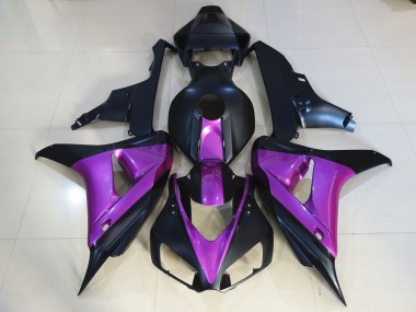 Matte Black Purple 06-07 CBR1000RR Fairings