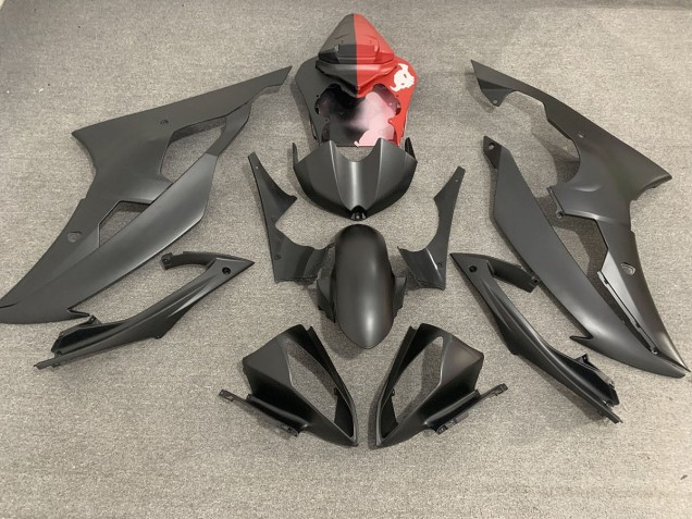 Matte Black & Red 08-16 R6 Fairings Matte Black & Red 08-16 R6 Fairings