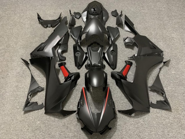 Matte Black & Red 17-23 CBR1000RR Fairings Matte Black & Red 17-23 CBR1000RR Fairings