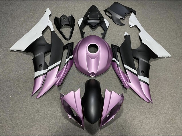 Matte Black and Light Purple 08-16 R6 Fairings Matte Black and Light Purple 08-16 R6 Fairings