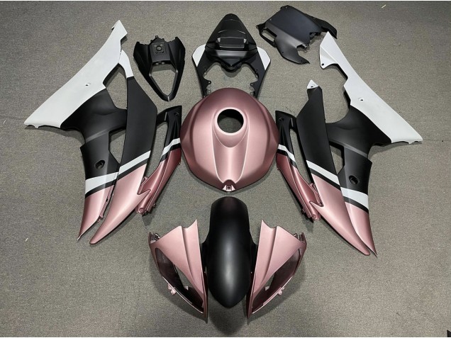 Matte Black and Rose Gold 08-16 R6 Fairings Matte Black and Rose Gold 08-16 R6 Fairings