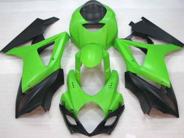 Matte Green 07-08 GSXR 1000 Fairings