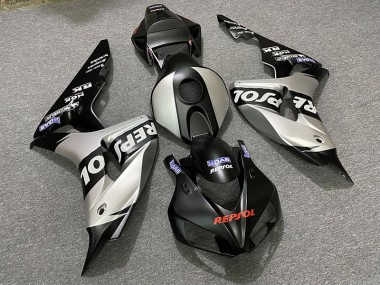 Matte Silver Repsol 06-07 CBR1000RR Fairings