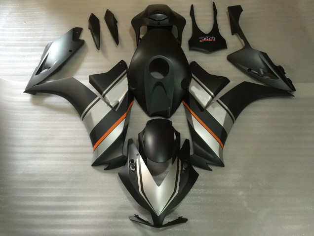 Matte Silver and Black 12-16 CBR1000RR Fairings Matte Silver and Black 12-16 CBR1000RR Fairings