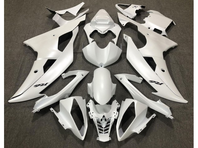 Matte White 08-16 R6 Fairings Matte White 08-16 R6 Fairings