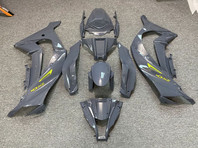 Nardo Grey & Yellow 11-15 ZX10R Fairings