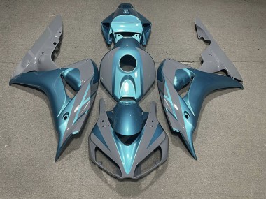 Nardo Grey and Light Blue 06-07 CBR1000RR Fairings