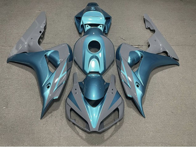 Nardo Grey and Light Blue 06-07 CBR1000RR Fairings Nardo Grey and Light Blue 06-07 CBR1000RR Fairings