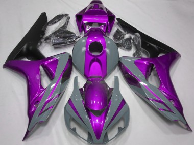 Nardo Grey and Purple 06-07 CBR1000RR Fairings