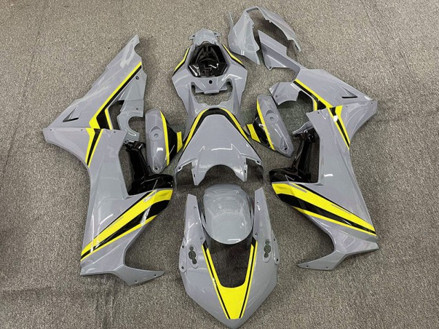 Nardo with Yellow Stripes 17-23 CBR1000RR Fairings Nardo with Yellow Stripes 17-23 CBR1000RR Fairings