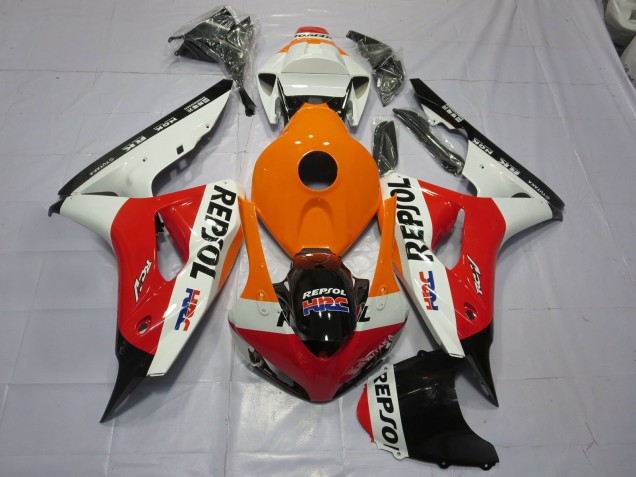 Orange Repsol 06-07 CBR1000RR Fairings Orange Repsol 06-07 CBR1000RR Fairings