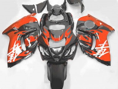 Orange and Grey 08-20 GSXR 1300 Hayabusa Fairings