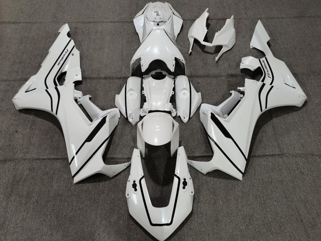 Pearl White and Black 17-23 CBR1000RR Fairings Pearl White and Black 17-23 CBR1000RR Fairings