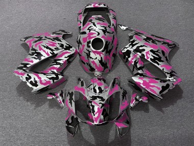 Pink Camo 02-12 VFR800 Fairings
