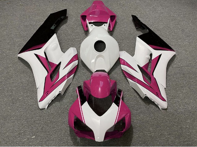 Pink White and Gloss Black 04-05 CBR1000RR Fairings Pink White and Gloss Black 04-05 CBR1000RR Fairings