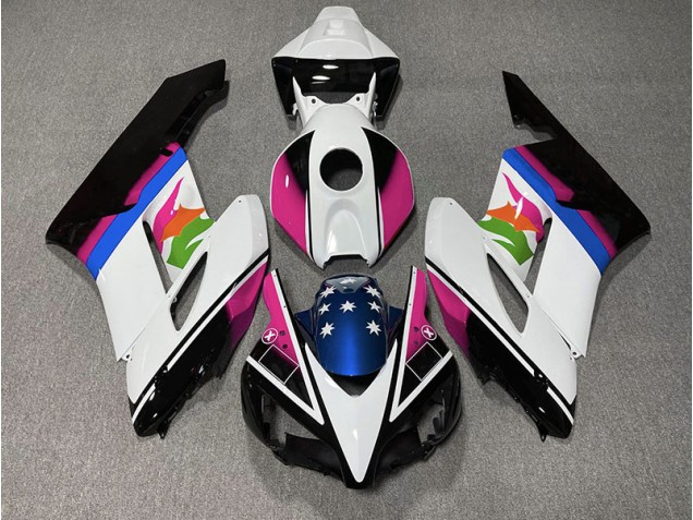 Pink and Blue Flag 04-05 CBR1000RR Fairings Pink and Blue Flag 04-05 CBR1000RR Fairings