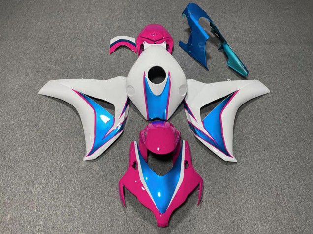 Pink and Blue Gloss 08-11 CBR1000RR Fairings Pink and Blue Gloss 08-11 CBR1000RR Fairings