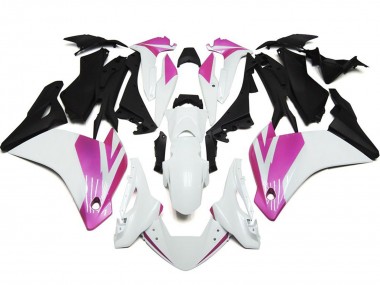 Pink and White Gloss 11-14 CBR250RR Fairings