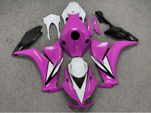 Pink with White 12-16 CBR1000RR Fairings