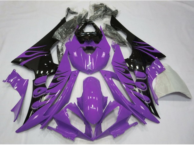 Purple Flame Style 08-16 R6 Fairings Purple Flame Style 08-16 R6 Fairings
