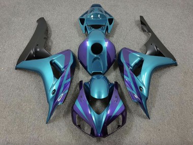 Purple and Emerald 06-07 CBR1000RR Fairings