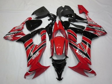 Red Black 08-10 ZX10R Fairings
