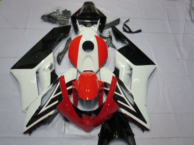 Red Black and White 04-05 CBR1000RR Fairings