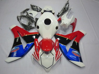 Red Blue and Black 08-11 CBR1000RR Fairings