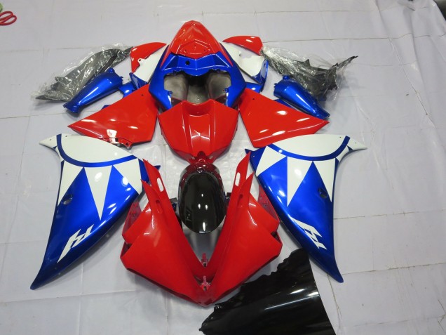 Red Blue and White 12-14 R1 Fairings Red Blue and White 12-14 R1 Fairings