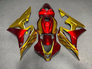 Red & Gold 07-08 CBR600RR Fairings