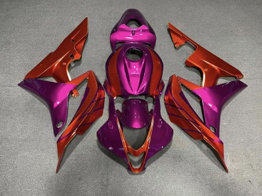 Red & Violet 07-08 CBR600RR Fairings