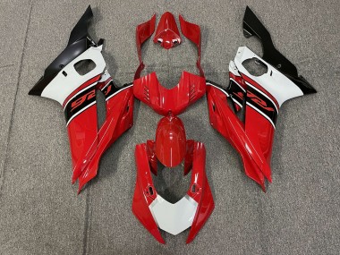 Red White and Black 17-21 R6 Fairings