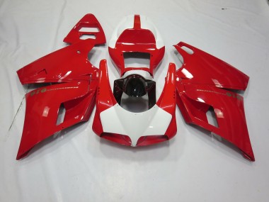 Red and White 93-05 Ducati 996 748 916 998 Fairings