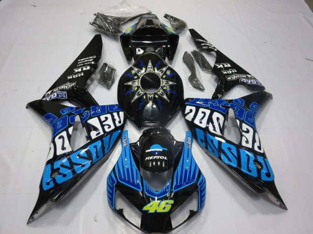 Rossi Blue Gloss 06-07 CBR1000RR Fairings Rossi Blue Gloss 06-07 CBR1000RR Fairings