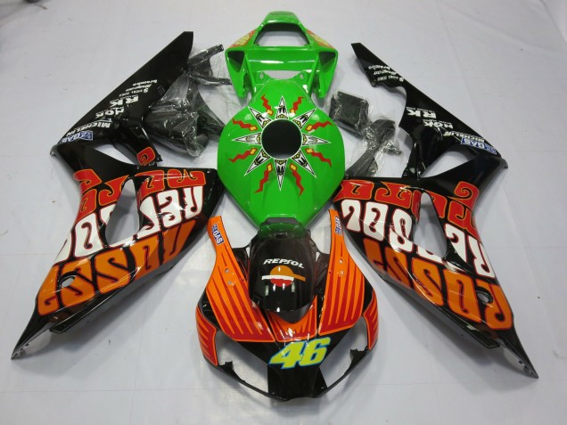 Rossi Lime 06-07 CBR1000RR Fairings Rossi Lime 06-07 CBR1000RR Fairings