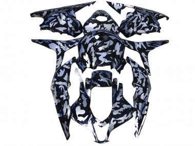 Silver Snow Camo 09-12 CBR600RR Fairings