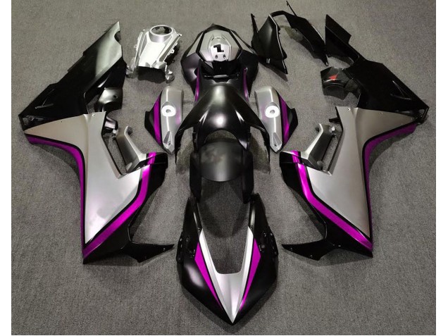 Silver and Black & Pink 17-23 CBR1000RR Fairings