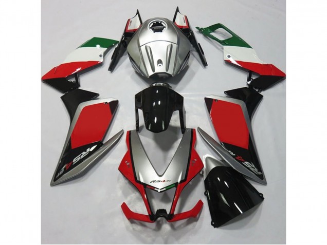 Silver and Red 12-15 RS4 125 Fairings Silver and Red 12-15 RS4 125 Fairings