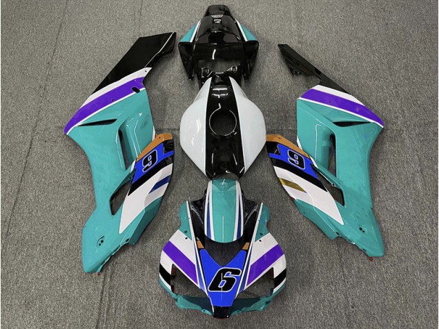 Teal 6 04-05 CBR1000RR Fairings Teal 6 04-05 CBR1000RR Fairings