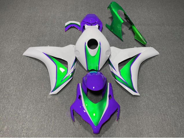 The Joker Green and Purple Gloss 08-11 CBR1000RR Fairings The Joker Green and Purple Gloss 08-11 CBR1000RR Fairings