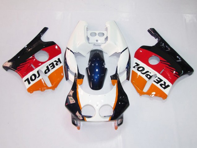 White Repsol 90-98 CBR250RR Fairings White Repsol 90-98 CBR250RR Fairings