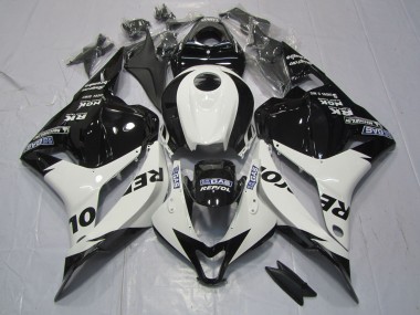 White and Black Repsol 09-12 CBR600RR Fairings